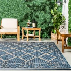 NuLOOM Candice Moroccan Geometric Trellis Indoor/Outdoor Area Rug