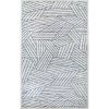 NuLOOM Contemporary Striped Blanca