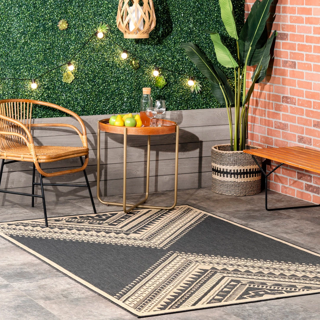 NuLOOM Landry Aztec Indoor/Outdoor Area Rug New Arrivals 4 NuLOOM Landry Aztec Indoor/Outdoor Area Rug New Arrivals