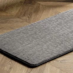 NuLOOM New Arrivals Casual Crosshatched Anti Fatigue Kitchen Or Laundry Room Comfort Mat