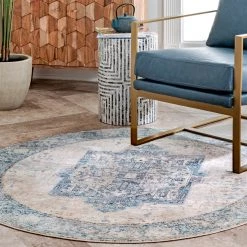 NuLOOM Best Sellers Vintage Harriet Medallion Fringe Area Rug