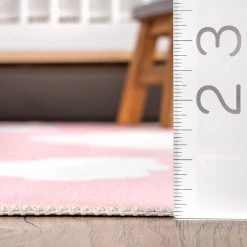 NuLOOM New Arrivals Landon Clouds Kids Washable Area Rug