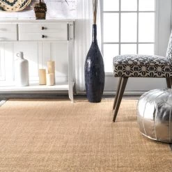 NuLOOM Machine Woven Orsay Sisal Area Rug Jute 47 NuLOOM Machine Woven Orsay Sisal Area Rug Jute