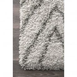 NuLOOM Willette Diamond Shaggy Area Rug New Arrivals
