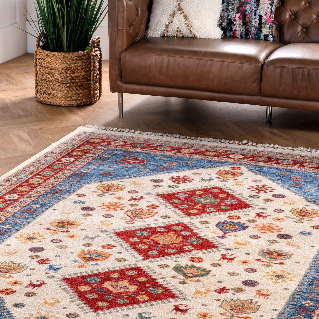 NuLOOM Romee Medallion Tassel Area Rug New Arrivals 16 NuLOOM Romee Medallion Tassel Area Rug New Arrivals