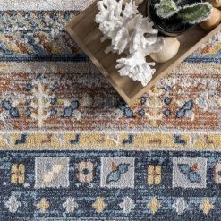 NuLOOM Shannon Machine Washable Geometric Tribal Area Rug