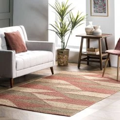 NuLOOM Modern Striped Braided Jute Area Rug New Arrivals