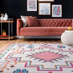 NuLOOM New Arrivals Richelle Tribal Medallion Area Rug
