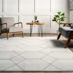 NuLOOM New Arrivals Veronica Geometric Honeycomb Area Rug 26 NuLOOM New Arrivals Veronica Geometric Honeycomb Area Rug