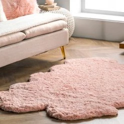 NuLOOM Quarto Faux Sheepskin Shag Area Rug New Arrivals
