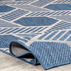 NuLOOM New Arrivals Milania Geometric Lattice Indoor/Outdoor Area Rug
