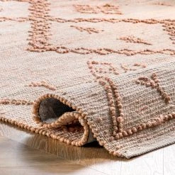 NuLOOM New Arrivals Handmade Moroccan Julianne Jute Area Rug