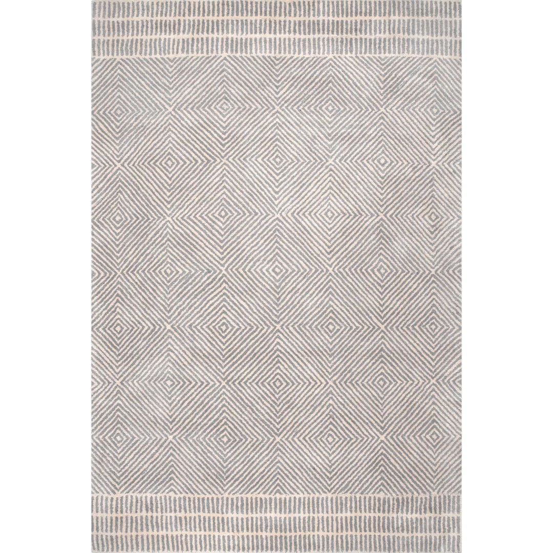 NuLOOM Dorit Abstract Diamond Wool Area Rug New Arrivals 1 NuLOOM Dorit Abstract Diamond Wool Area Rug New Arrivals