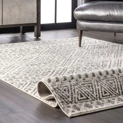 NuLOOM New Arrivals Camila Greek Diamond Trellis Area Rug