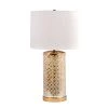 NuLOOM Rogers 25" Glass Mosaic Table Lamp