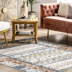 NuLOOM Shannon Machine Washable Geometric Tribal Area Rug