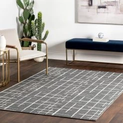 NuLOOM Mimi Modern Stitch Area Rug