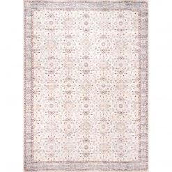 NuLOOM Ivied Blossoms Washable Area Rug