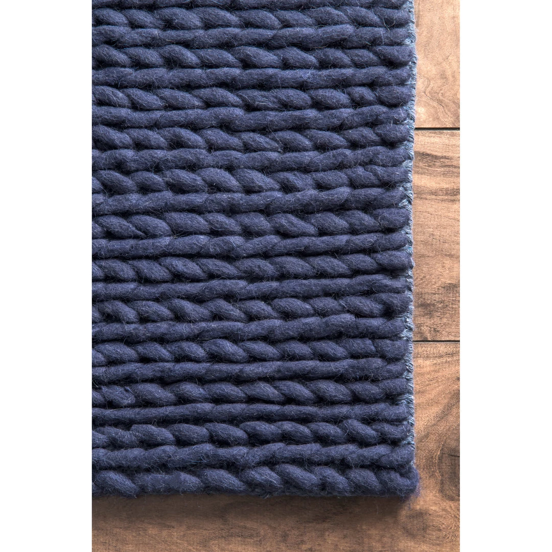 NuLOOM Hand Woven Chunky Woolen Cable Area Rug Best Sellers 12 NuLOOM Hand Woven Chunky Woolen Cable Area Rug Best Sellers