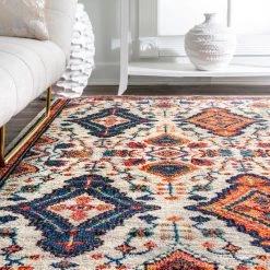 NuLOOM Traditional Diamond Elayne Area Rug