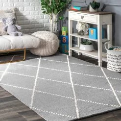 NuLOOM Hand Tufted Elvia Area Rug 68 NuLOOM Hand Tufted Elvia Area Rug