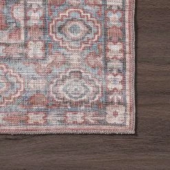 NuLOOM New Arrivals Darcey Machine Washable Traditional Floral Medallion Area Rug 24 NuLOOM New Arrivals Darcey Machine Washable Traditional Floral Medallion Area Rug