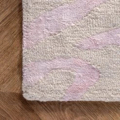 NuLOOM Contemporary Hand Tufted Plush Zebra Area Rug 49 NuLOOM Contemporary Hand Tufted Plush Zebra Area Rug