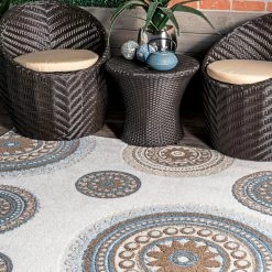 NuLOOM Andi Textured Geometric Indoor/Outdoor Area Rug