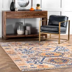 NuLOOM New Arrivals Ripley Global Tasseled Area Rug