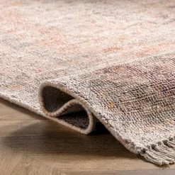 NuLOOM Mildred Distressed Floral Medallion Tassel Area Rug New Arrivals 12 NuLOOM Mildred Distressed Floral Medallion Tassel Area Rug New Arrivals