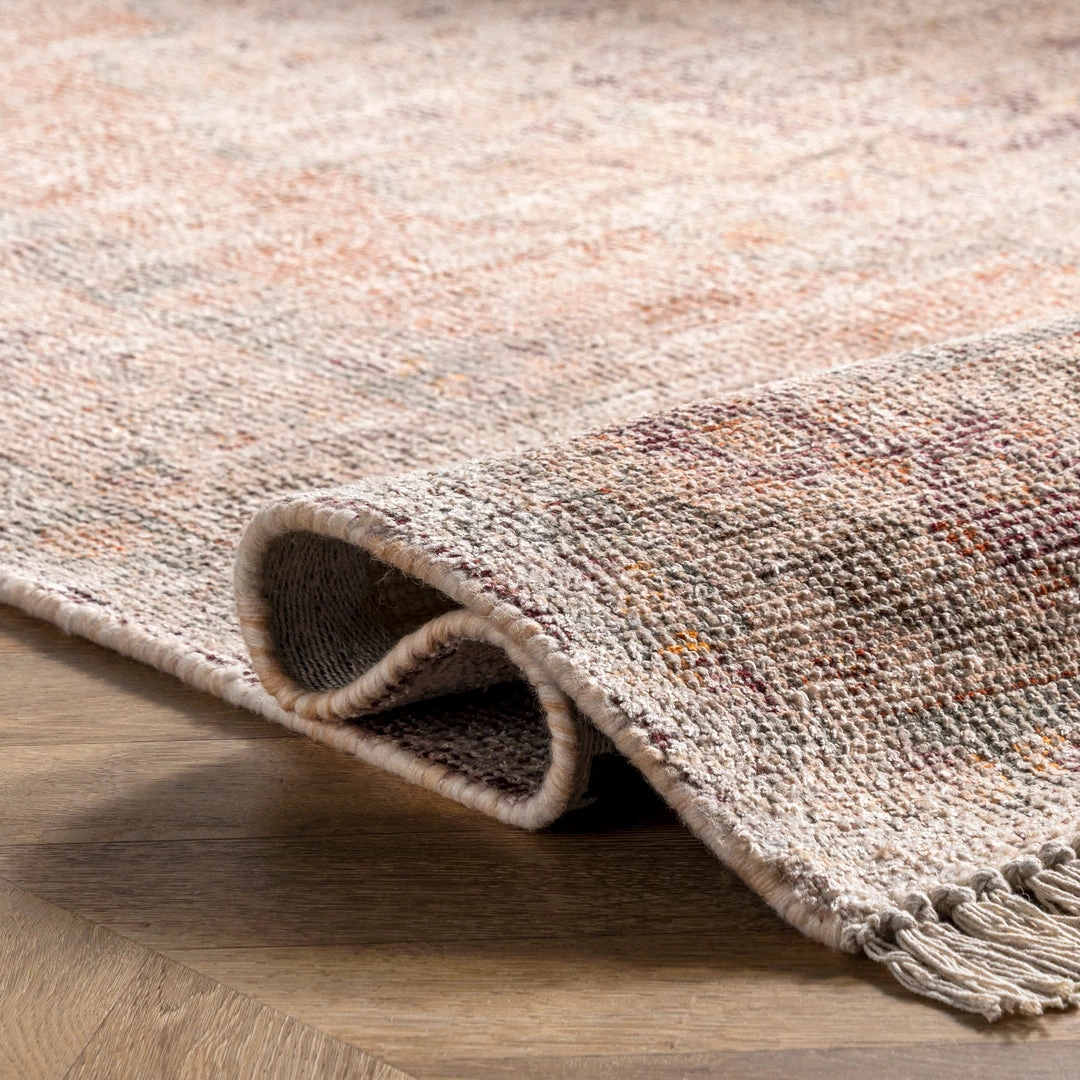 NuLOOM Mildred Distressed Floral Medallion Tassel Area Rug New Arrivals 4 NuLOOM Mildred Distressed Floral Medallion Tassel Area Rug New Arrivals