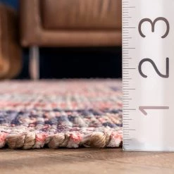 NuLOOM Kiersten Floral Medallion Flatweave Tassel Area Rug 11 NuLOOM Kiersten Floral Medallion Flatweave Tassel Area Rug