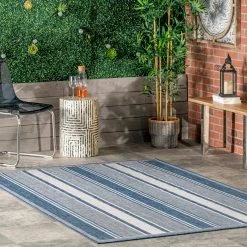 NuLOOM Piper Nautical Striped Indoor/Outdoor Area Rug New Arrivals