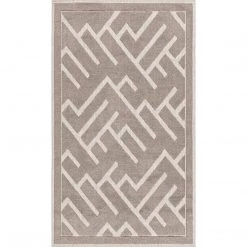 NuLOOM New Arrivals Hudson Abstract Maze Bath Mat