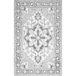 NuLOOM Handmade Aileen Floral Rug Medium