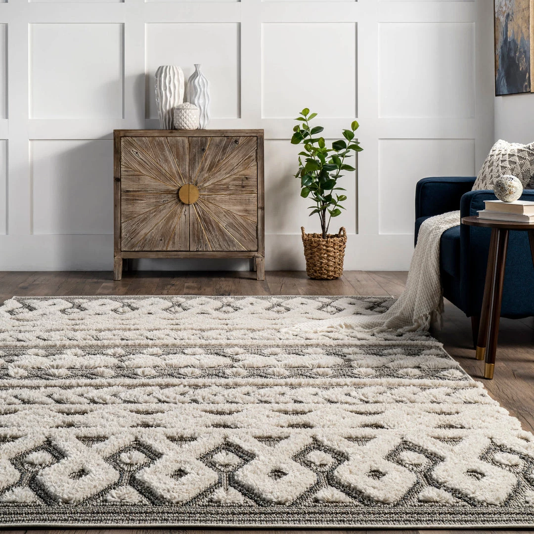 NuLOOM Rebecca High Low Textured Shaggy Area Rug 8 NuLOOM Rebecca High Low Textured Shaggy Area Rug