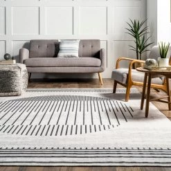 NuLOOM Elianna Washable Abstract Sunset Area Rug