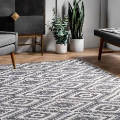 NuLOOM Thea Geometric Aztec Cotton Area Rug