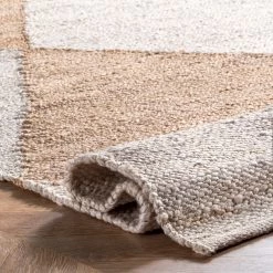 NuLOOM Pandora Diamond Jute Area Rug