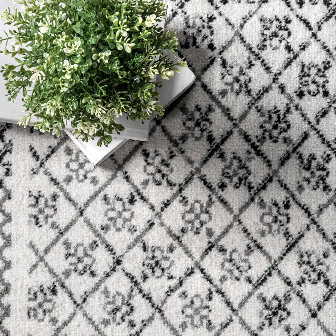 NuLOOM Arabella Contemporary Bordered 6 NuLOOM Arabella Contemporary Bordered