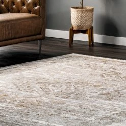 NuLOOM Lucille Faded Vintage Medallion Area Rug 18 NuLOOM Lucille Faded Vintage Medallion Area Rug