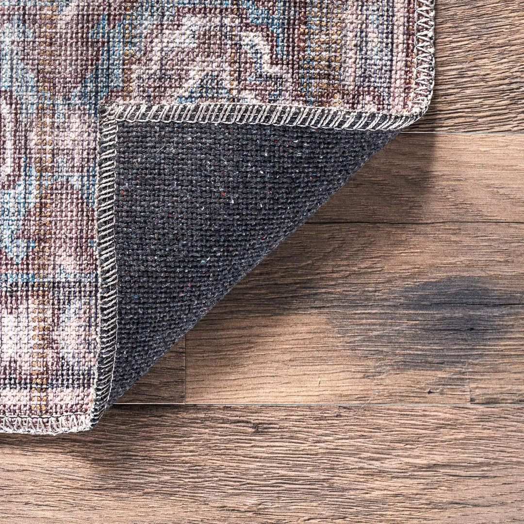 NuLOOM New Arrivals Darcey Machine Washable Traditional Floral Medallion Area Rug 17 NuLOOM New Arrivals Darcey Machine Washable Traditional Floral Medallion Area Rug