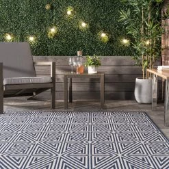 NuLOOM Harvey Abstract Trellis Indoor/Outdoor Area Rug New Arrivals 52 NuLOOM Harvey Abstract Trellis Indoor/Outdoor Area Rug New Arrivals