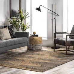 NuLOOM Brianne Hand Loomed Modern Diamond Jute Area Rug New Arrivals