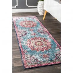 NuLOOM Vintage Medallion Leola Area Rug