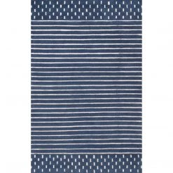NuLOOM New Arrivals Hand Loomed Marlowe Stripes Area Rug