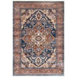 NuLOOM Vintage Floral Jullian Fringe Area Rug