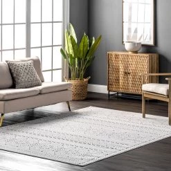 NuLOOM New Arrivals Valerie Textured Geometric Tribal Indoor/Outdoor Area Rug