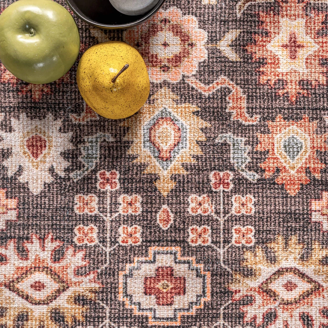 NuLOOM New Arrivals Claire Washable Floral Area Rug 6 NuLOOM New Arrivals Claire Washable Floral Area Rug