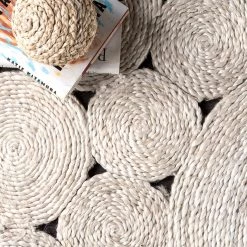 NuLOOM Eden Circle Braided Jute Area Rug New Arrivals